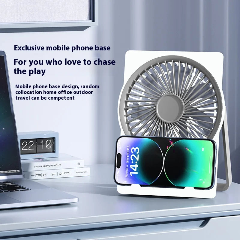 Whisper-Quiet USB Table Fan